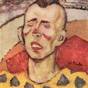 Nicolae Tonitza Clown oil painting